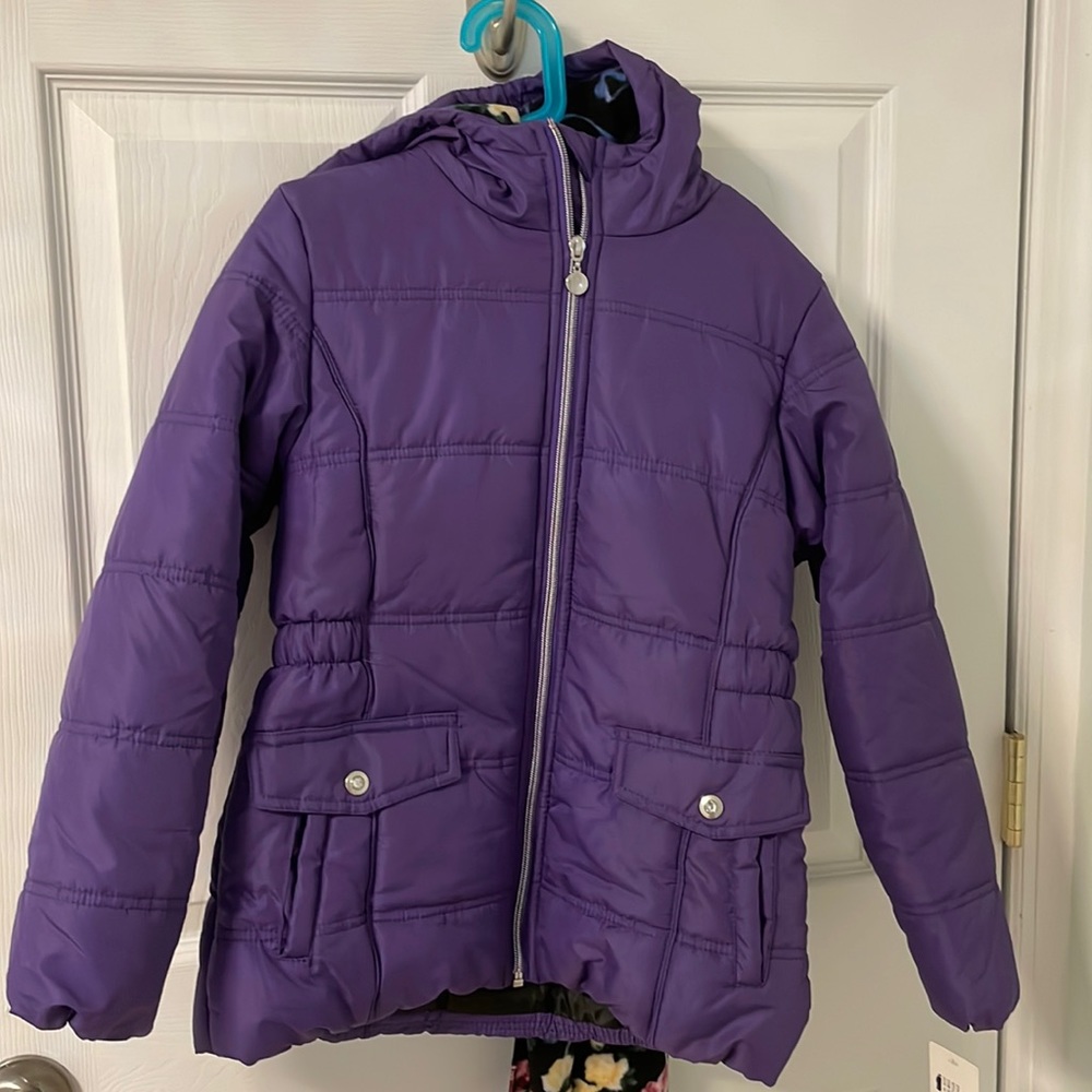 Girls winter puffer jacket